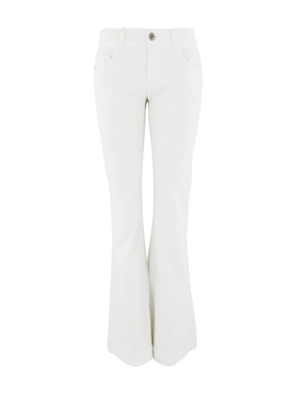 J Brand Valentina Women’s High-Rise White Flared Jeans size 14 / 32